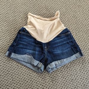 7 For All Mankind Maternity Shorts